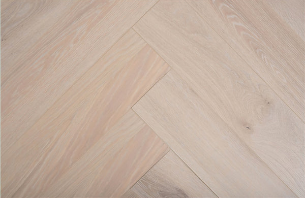 Arbor 3D Herringbone LVT Flooring - Blushed Oak