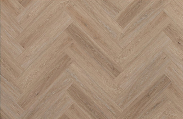 Arbor Herringbone LVT Flooring - Whitby Oak