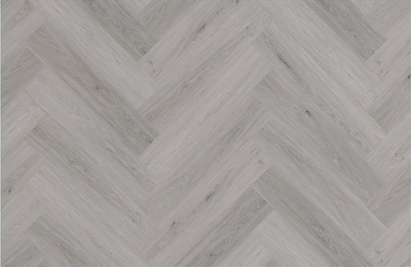 Arbor Herringbone LVT Flooring - Misty Oak
