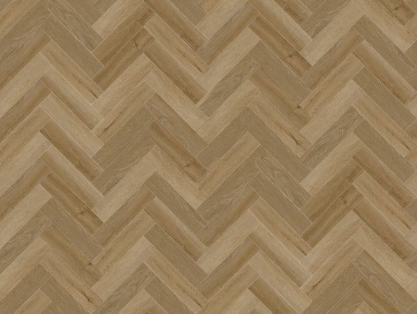 Urban Living Herringbone LVT Flooring - American Oak Parquet