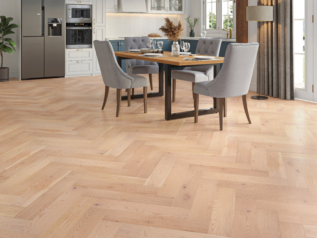 Belvedere Parquet Engineered Wood Flooring - Linen Oak