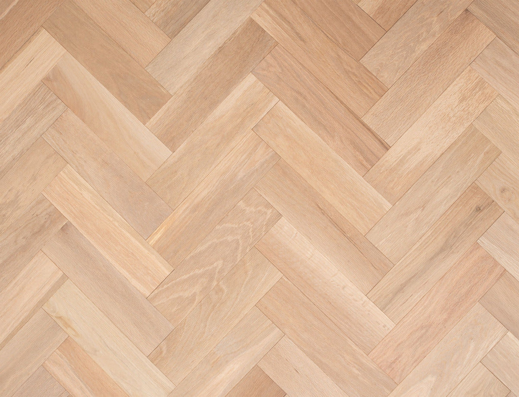Belvedere Herringbone Engineered Wood Flooring - Traditional Oak