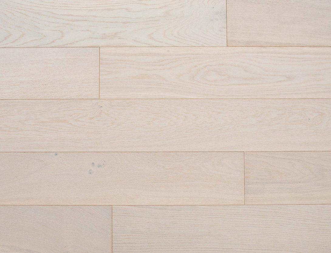 Belvedere Straight Plank Engineered Wood Flooring - Alpine White Oak