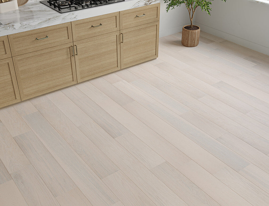 Belvedere Straight Plank Engineered Wood Flooring - Shoreline Oak
