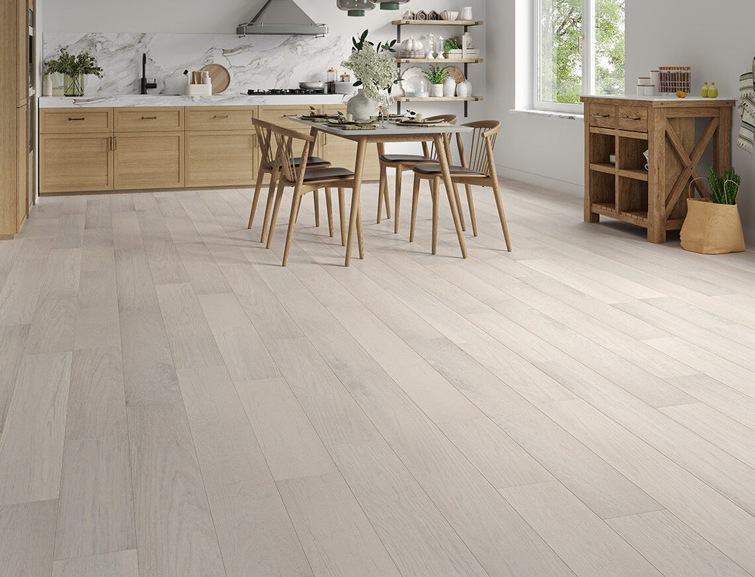 Belvedere Straight Plank Engineered Wood Flooring - Shoreline Oak