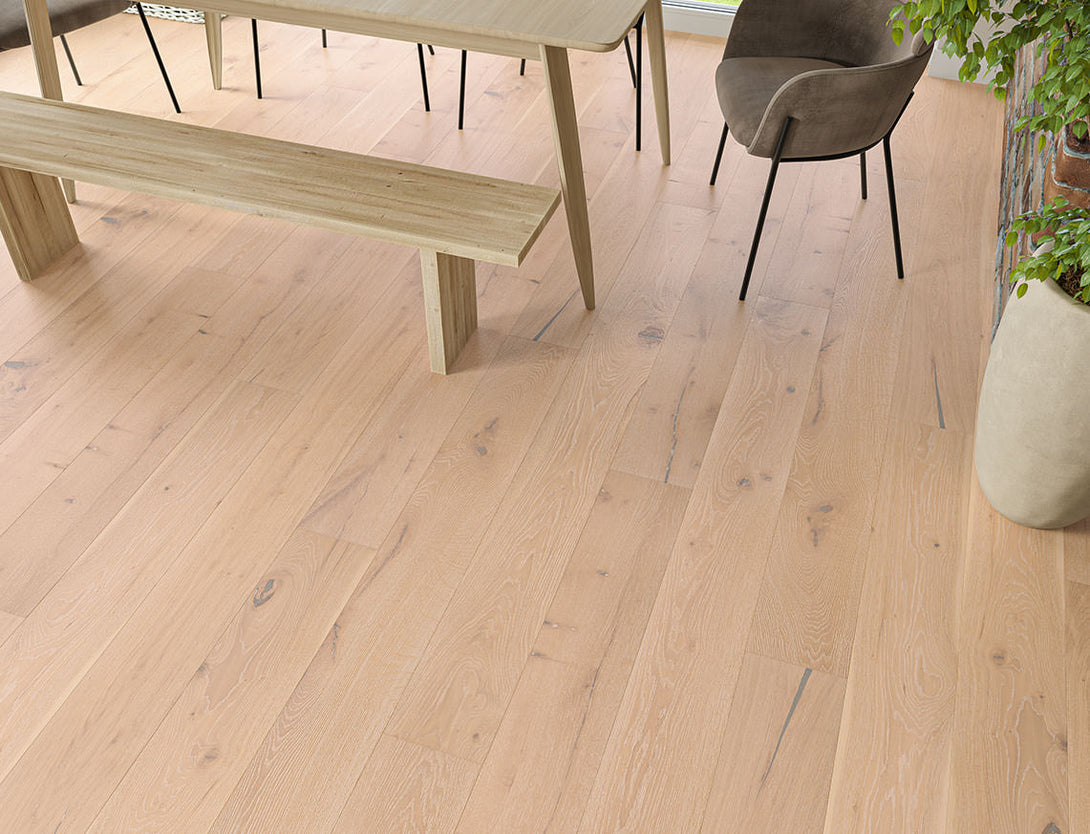 Belvedere Deluxe Straight Plank Engineered Wood Flooring - Chase Oak