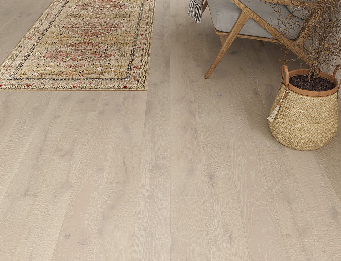Belvedere Straight Plank Engineered Wood Flooring - Broad-field Oak
