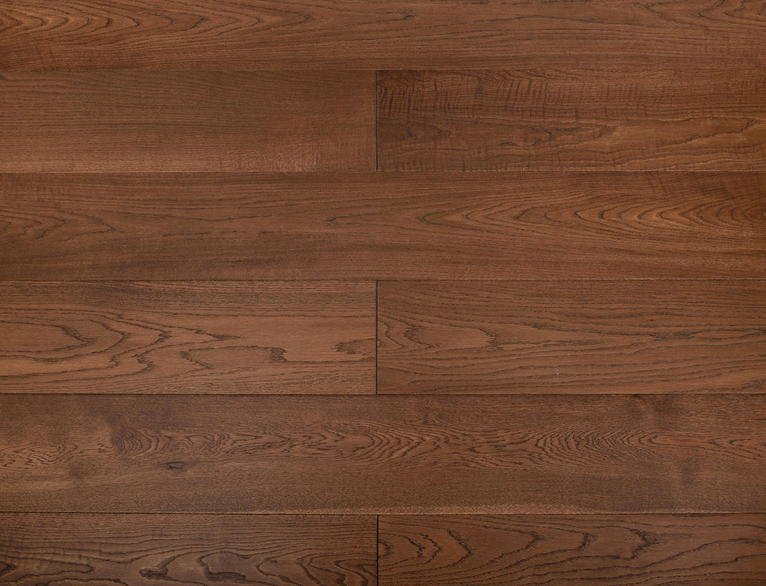 Belvedere Deluxe Straight Plank Engineered Wood Flooring - Moorland Oak