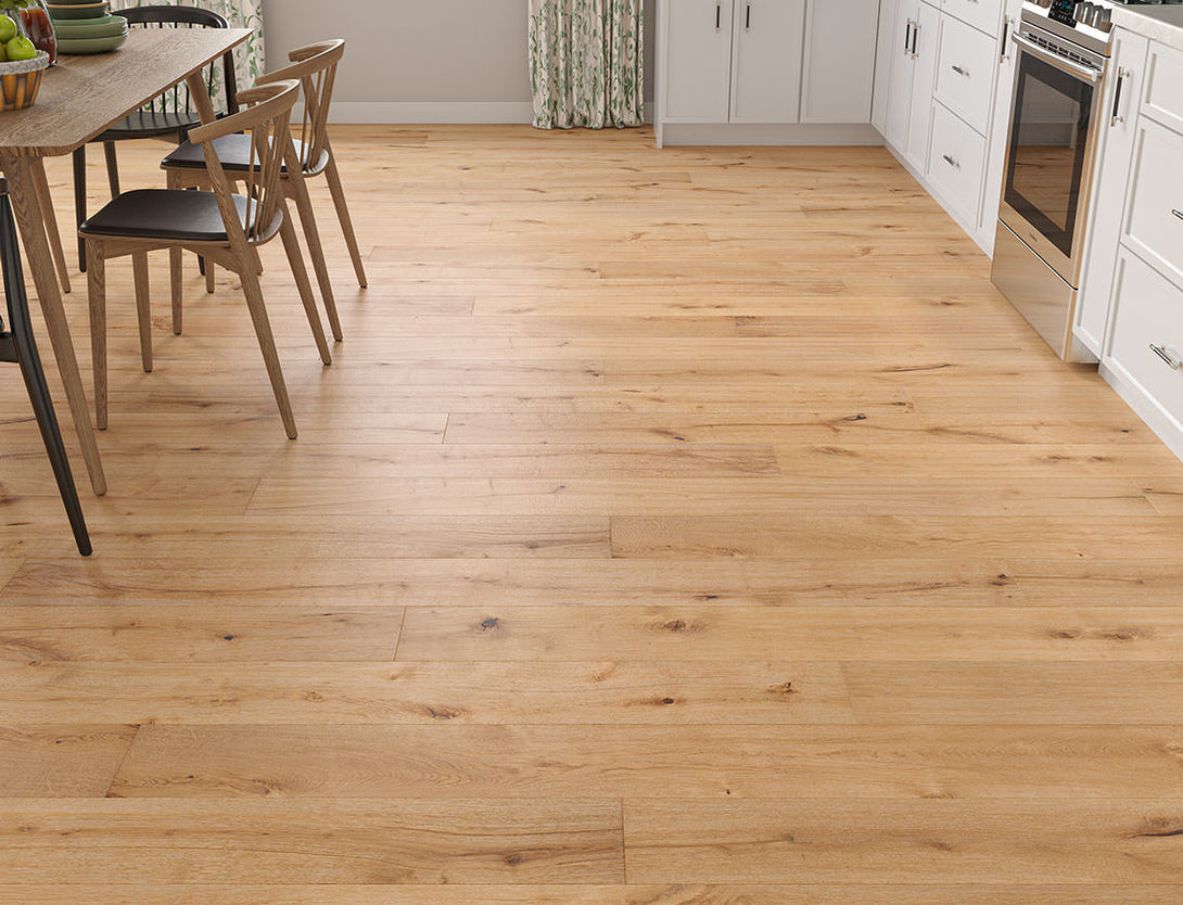 Belvedere Deluxe Straight Plank Engineered Wood Flooring - Palazzo Oak