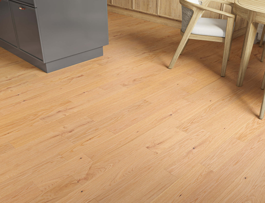 Belvedere Straight Plank Engineered Wood Flooring - Woodland Oak
