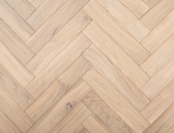Belvedere Deluxe Parquet Engineered Wood Flooring - Chalkwash Oak