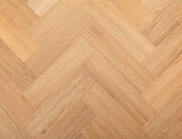 Belvedere Herringbone Engineered Wood Flooring - Meadow Oak