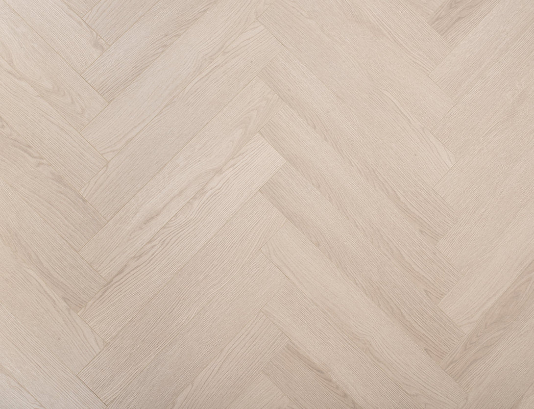 Pavilion Deluxe Herringbone Laminate Flooring - Ash Grey Oak