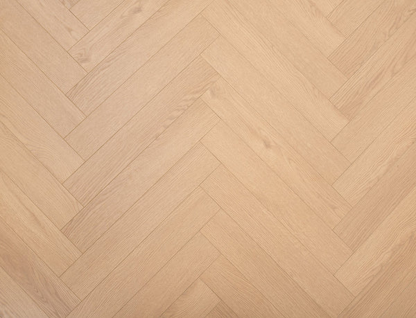 Pavilion Deluxe Herringbone Laminate Flooring - Fawn Oak