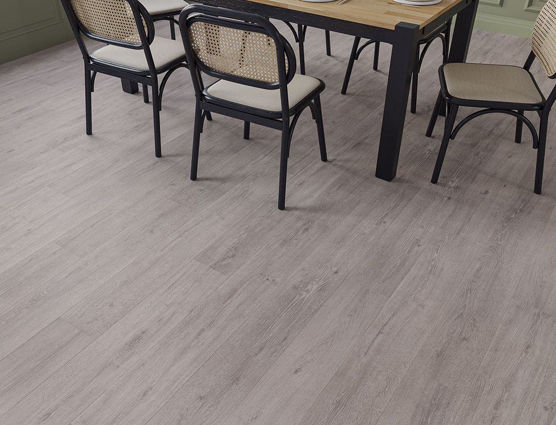 Arbor Straight Plank SPC LVT Flooring - Slate Mist Oak