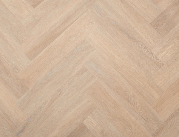Arbor Herringbone SPC LVT Flooring - Sable Oak