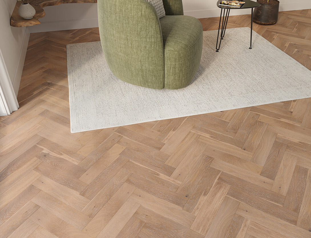 Belvedere Parquet Engineered Wood Flooring - Smoked Stone Oak