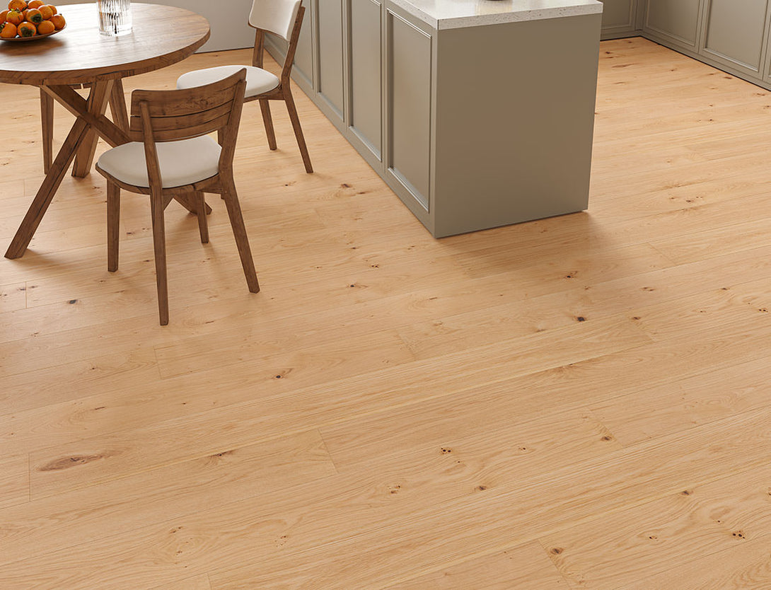 Belvedere Straight Plank Engineered Wood Flooring - Heirloom Oak