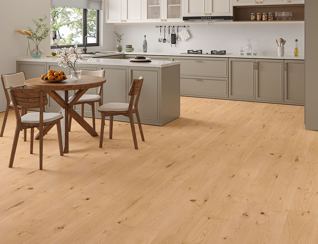 Belvedere Straight Plank Engineered Wood Flooring - Heirloom Oak