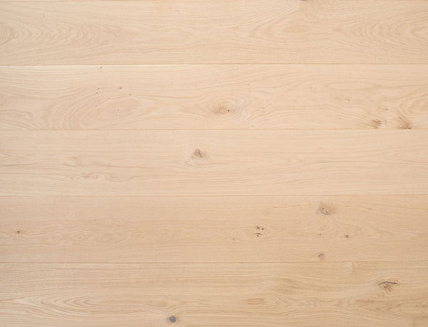 Belvedere Straight Plank Engineered Wood Flooring - Raw Oak