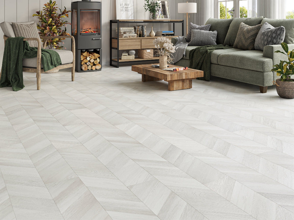 Pavilion Chevron Laminate Flooring - Alesta