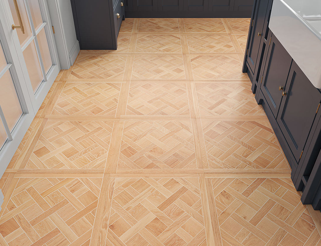 Trianon Versailles Engineered Wood Flooring - Blanc Chaux Oak