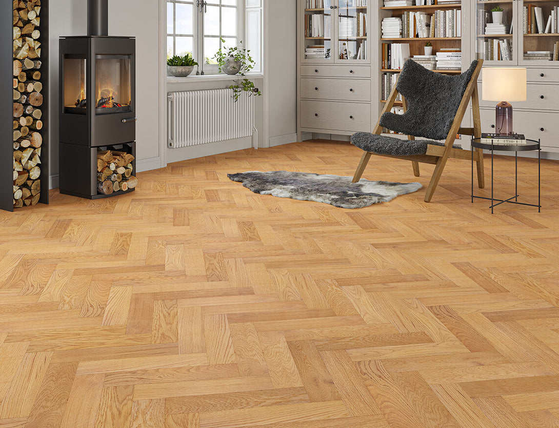 Belvedere Parquet Engineered Wood Flooring - Mellow Oak