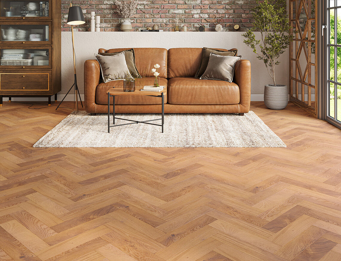 Belvedere Parquet Engineered Wood Flooring - Ember Oak
