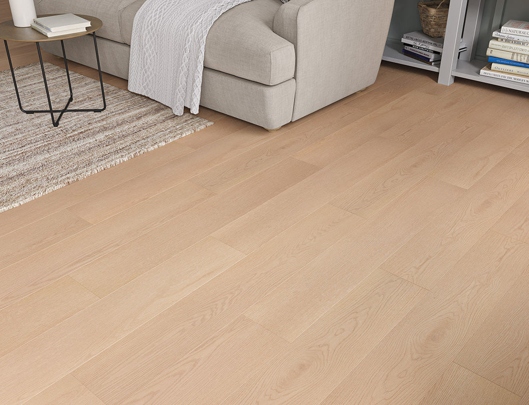 Pavilion Straight Plank Laminate Flooring - Amber Honey Oak