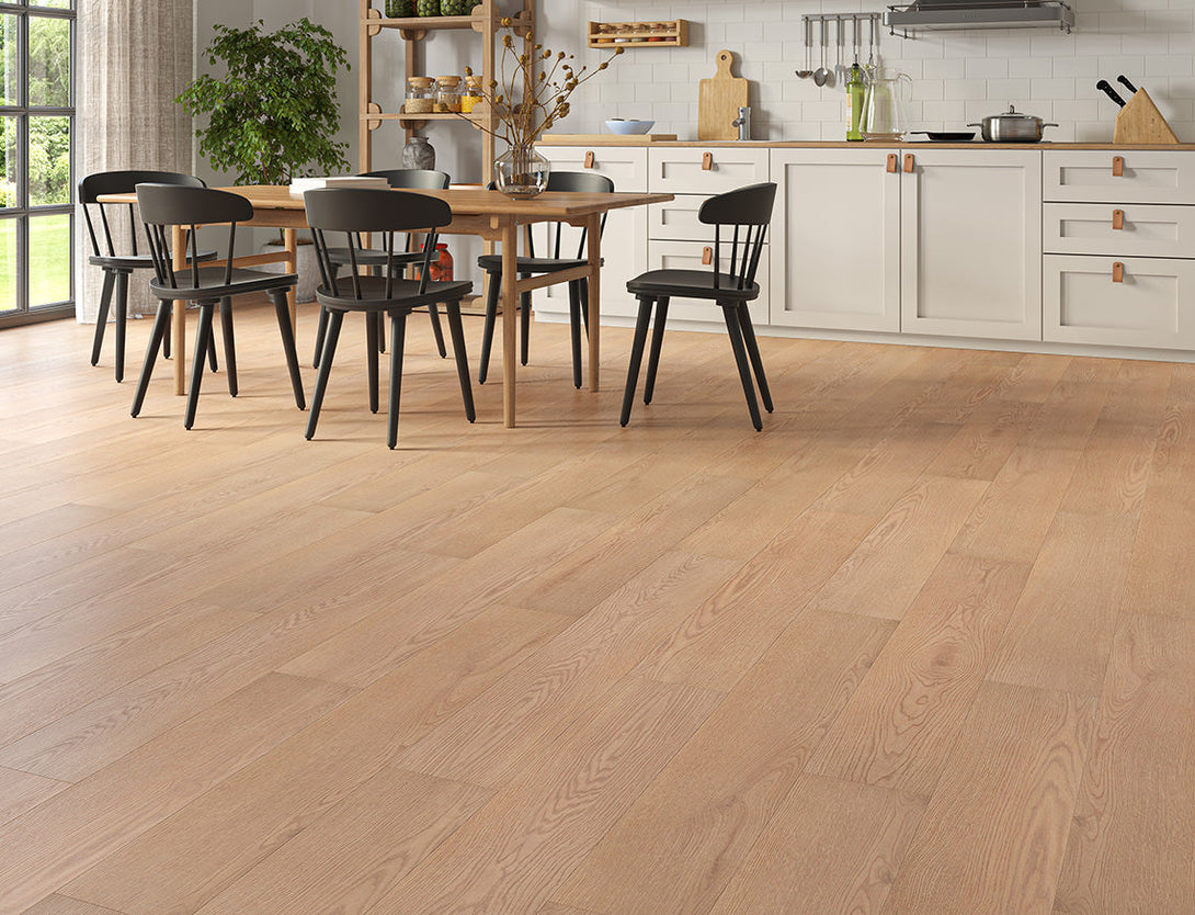 Pavilion Straight Plank Laminate Flooring - Fawn Oak