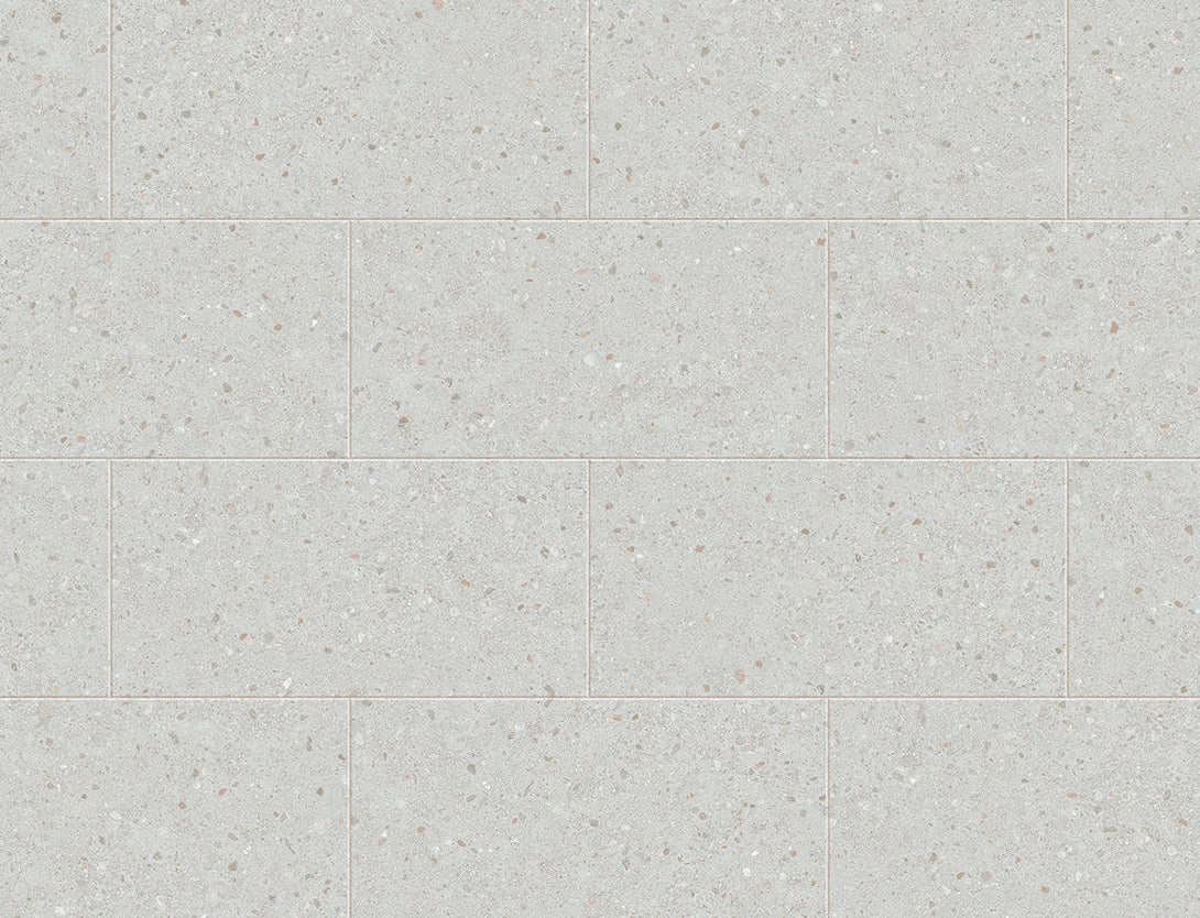 Arbor Tile Effect SPC LVT Flooring - Verona White Terrazzo